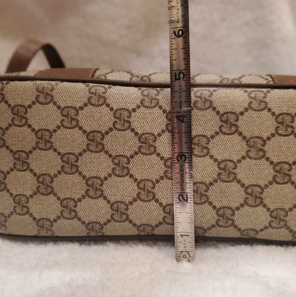 Gucci 39.02.040 Sherry Line Gg Supreme Canvas Women's Mini Boston Bag - Picture 9 of 16